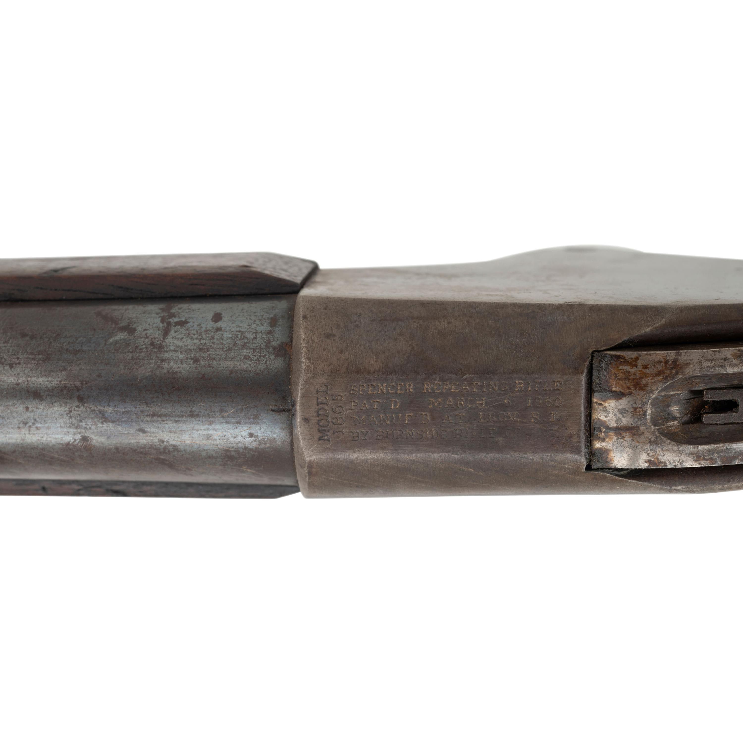 Springfield Model 1871 Spencer Rifle, Carbine Arsenal Altered to Rifle