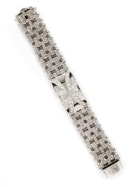 WHITE GOLD AND DIAMOND BRACELET