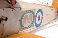 Five Painted Metal Airplane Models
