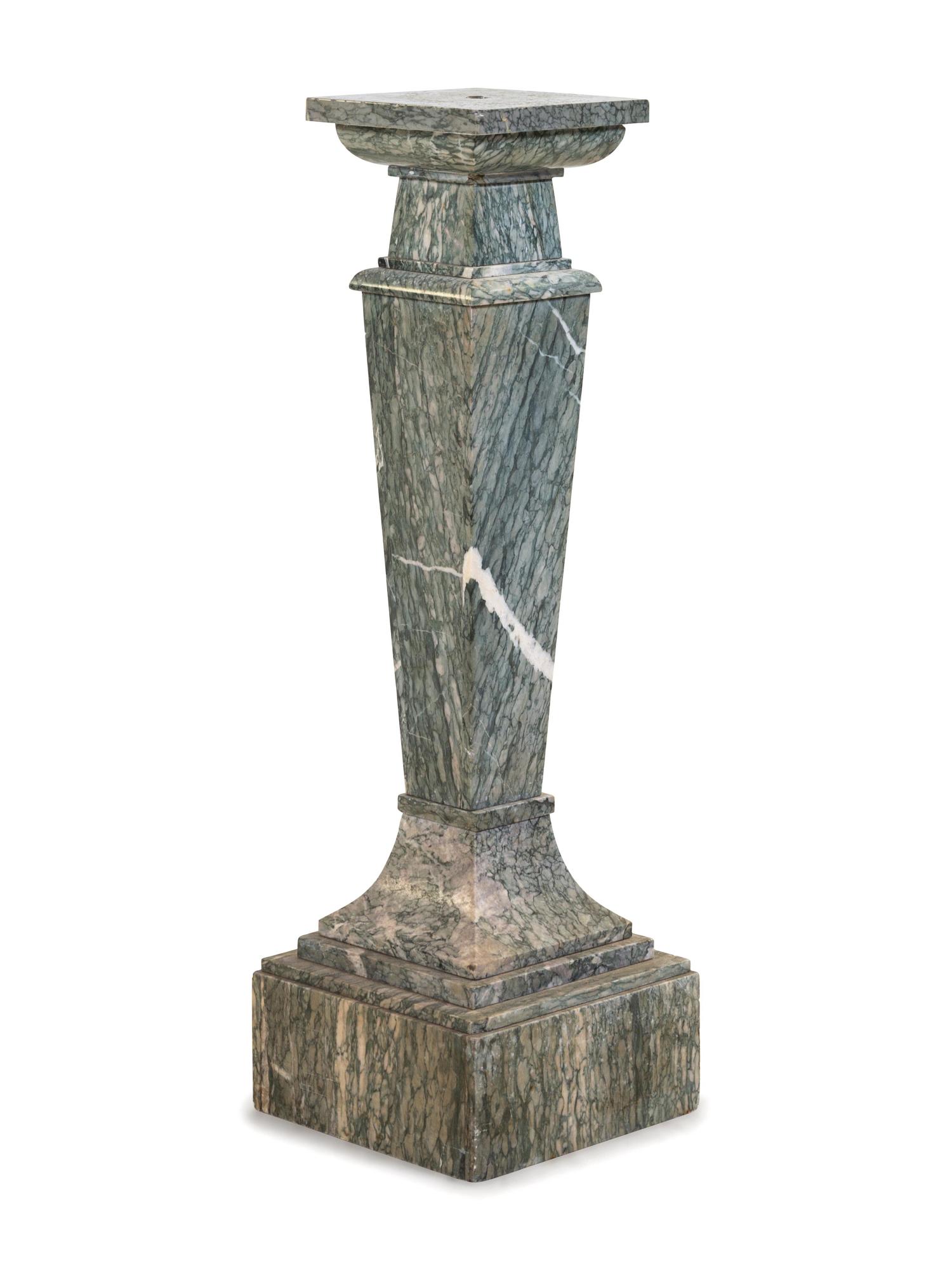 A Continental Marble Pedestal