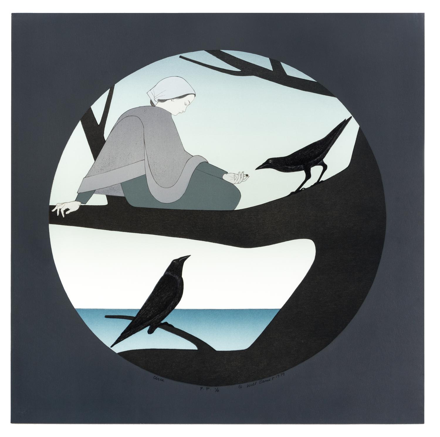 Will Barnet, (American, 1911-2012), Circe, 1979
