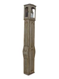A French Provincial Painted Comtoise Clock — EARLY 19TH CENTURY