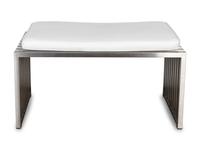 A Philip Plien Modernist Steel Bench — 20TH CENTURY