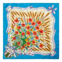 Three Gucci Silk Scarves, 1970-80s