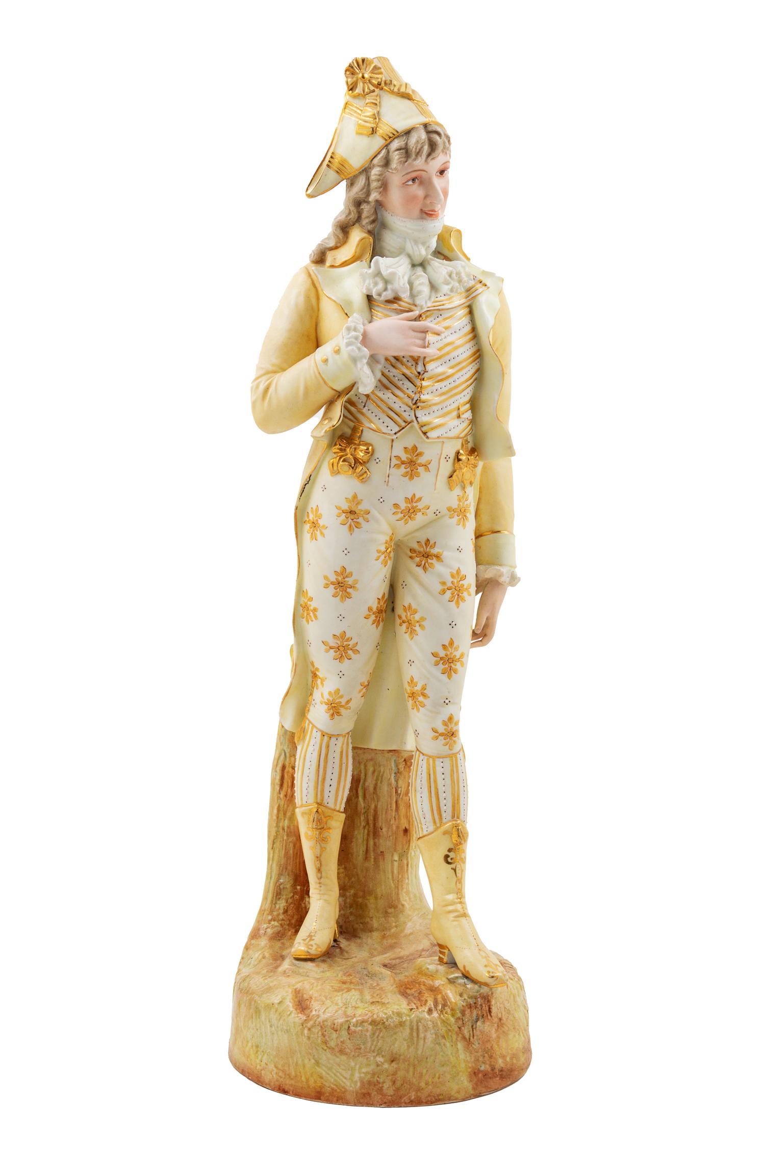 A Continental Bisque Porcelain Figure