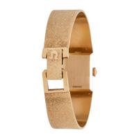 OMEGA, 14K YELLOW GOLD AND DIAMOND WRISTWATCH