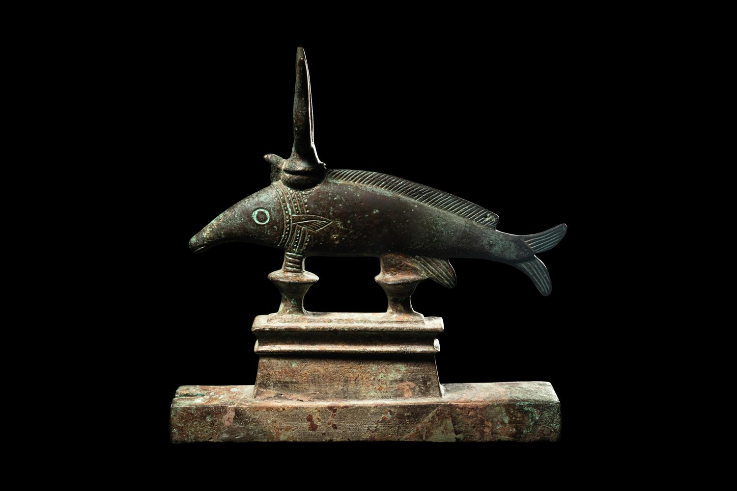 An Egyptian Bronze Oxyrhynchus Fish