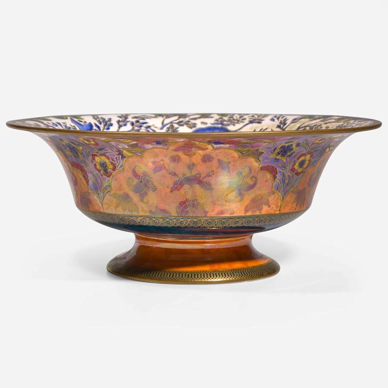 A Large Wedgwood Fairyland Lustre Daventry Bowl