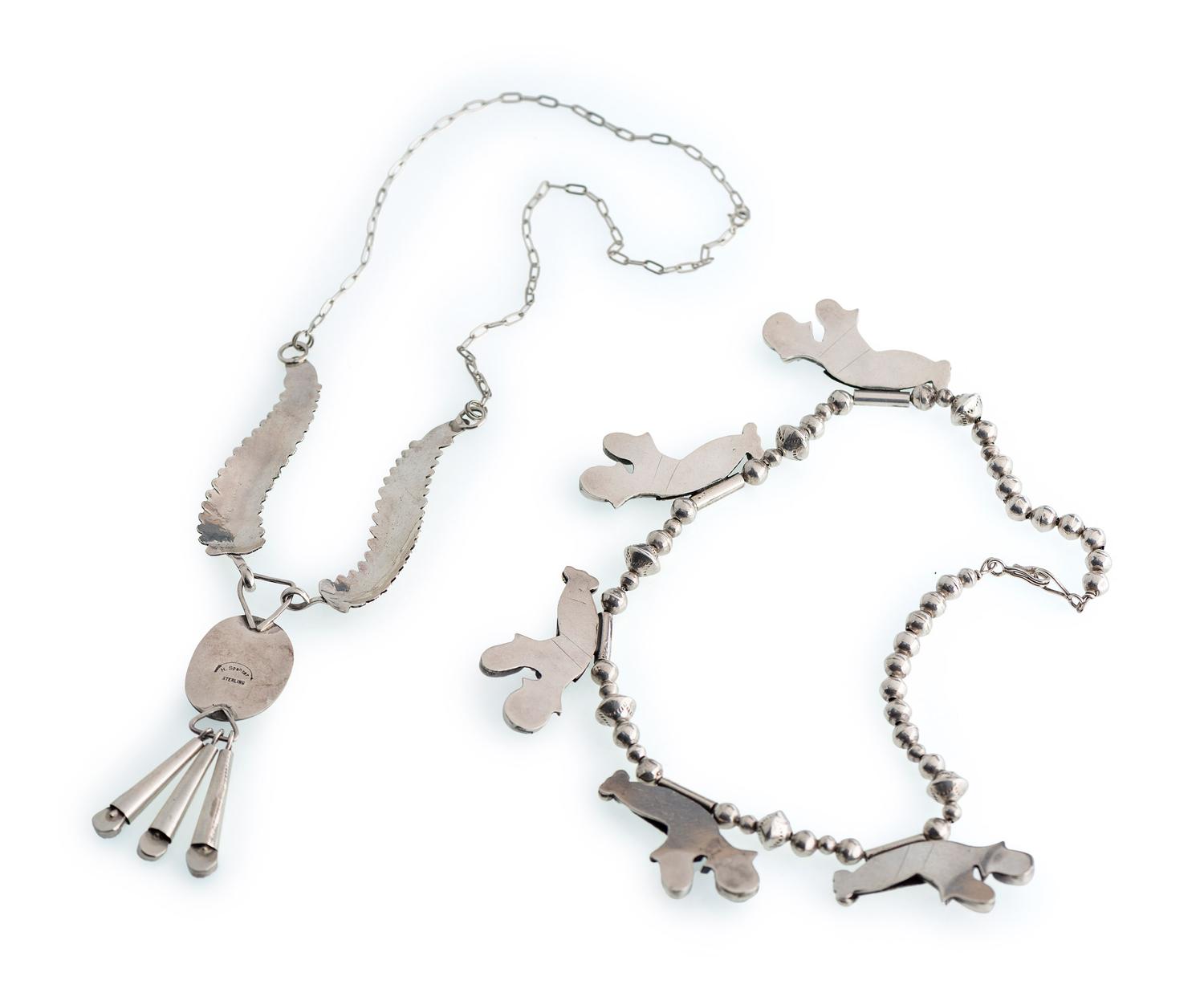 Navajo Silver Necklaces