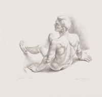 Paul Cadmus, (American, 1904-1999), Teddo, 1985