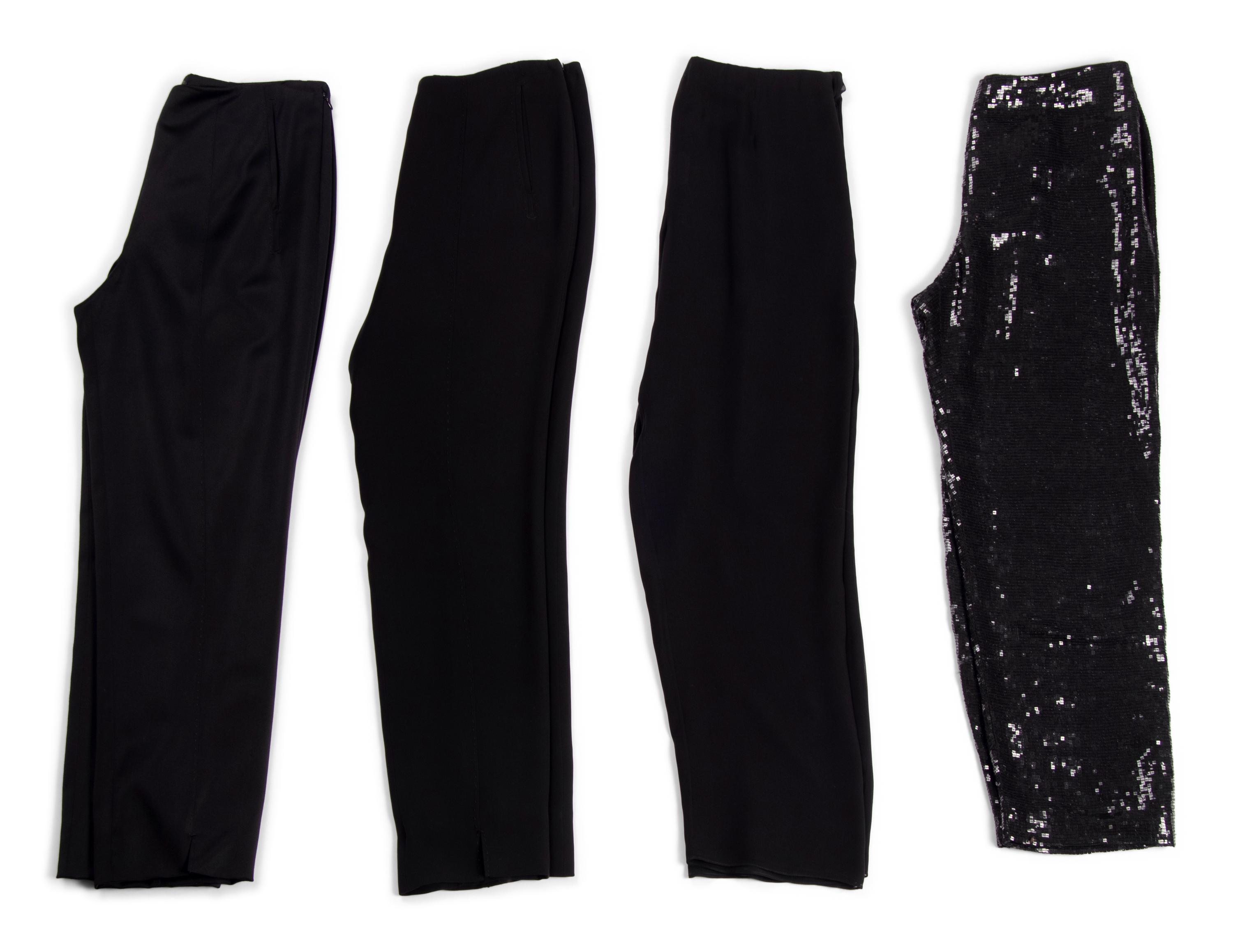 Eight Pairs of Designer Pants: One Christian Dior, One Badgley Mischka, One Loro Piana, and Four Ralph Rucci,
