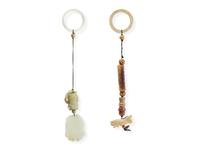 Two Chinese Jade Pendant Assemblages