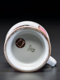 An Open Touring Car Porcelain Shaving Mug