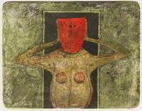 Rufino Tamayo, (Mexican, 1899-1991), Mascara Roja (from Mujeres), 1969