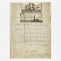 [Presidential] Jefferson, Thomas Signed Ship's Passport