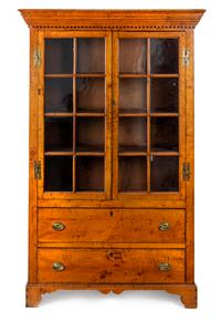 An American Maple Cupboard — MID-ATLANTIC, MID 1795