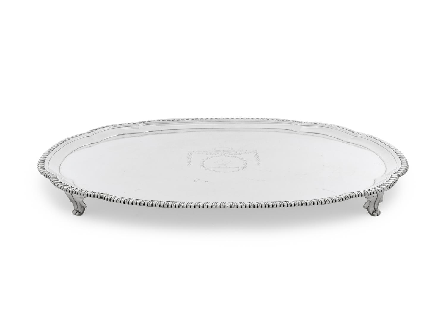 A George III Silver Tray