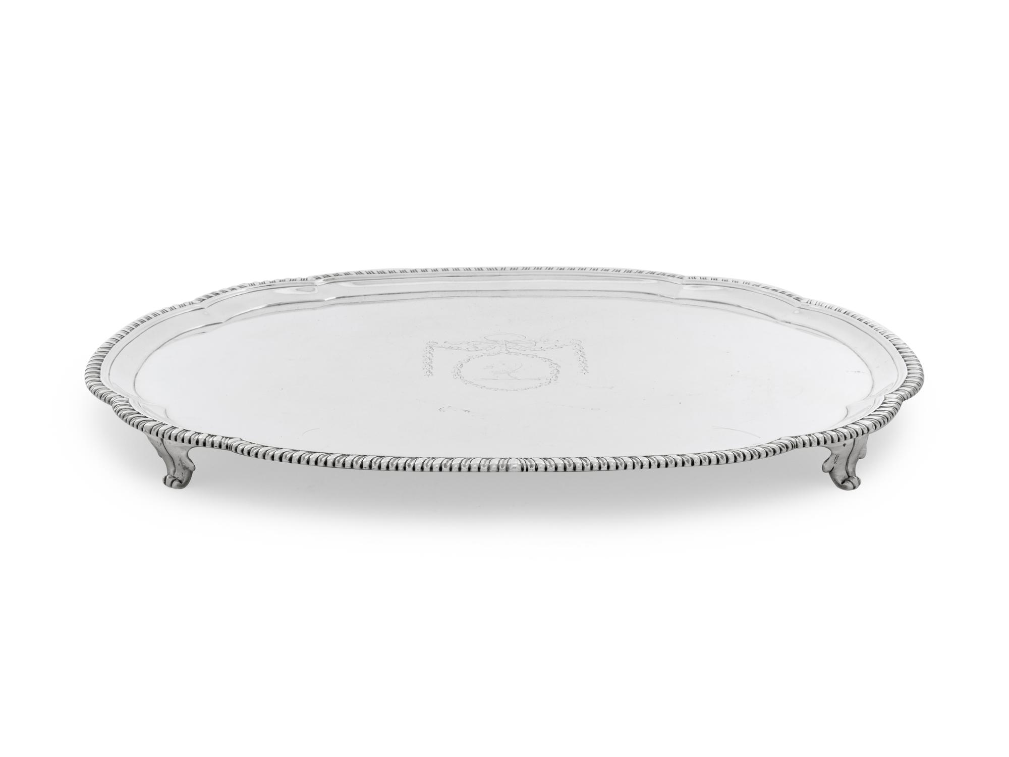 A George III Silver Tray