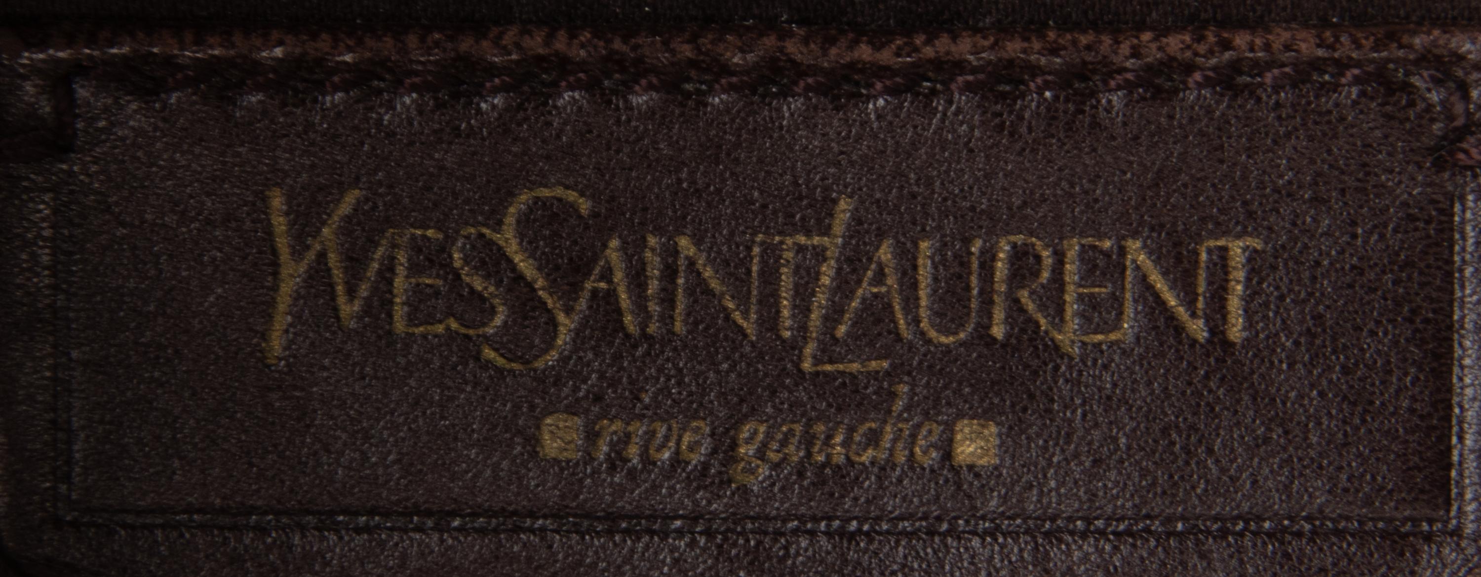 Yves Saint Laurent Rive Gauche, Three Leather Bags