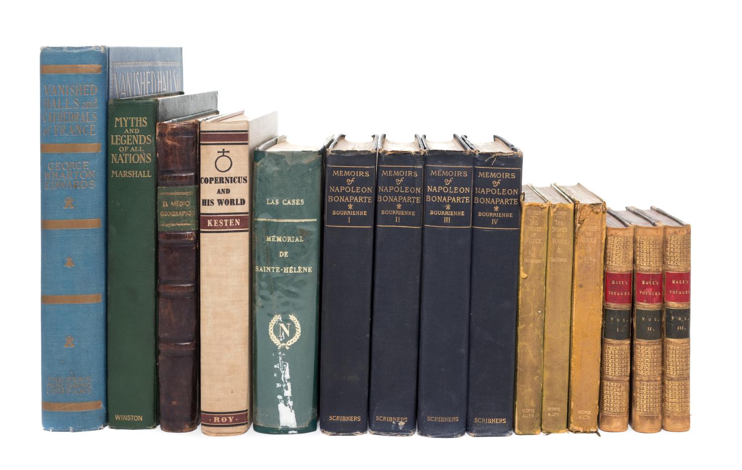 EUROPE. A group of 8 works in 15 volumes.