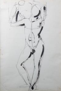 Kurt Craemer, (German, 1912-1961), A collection of four nude drawings.