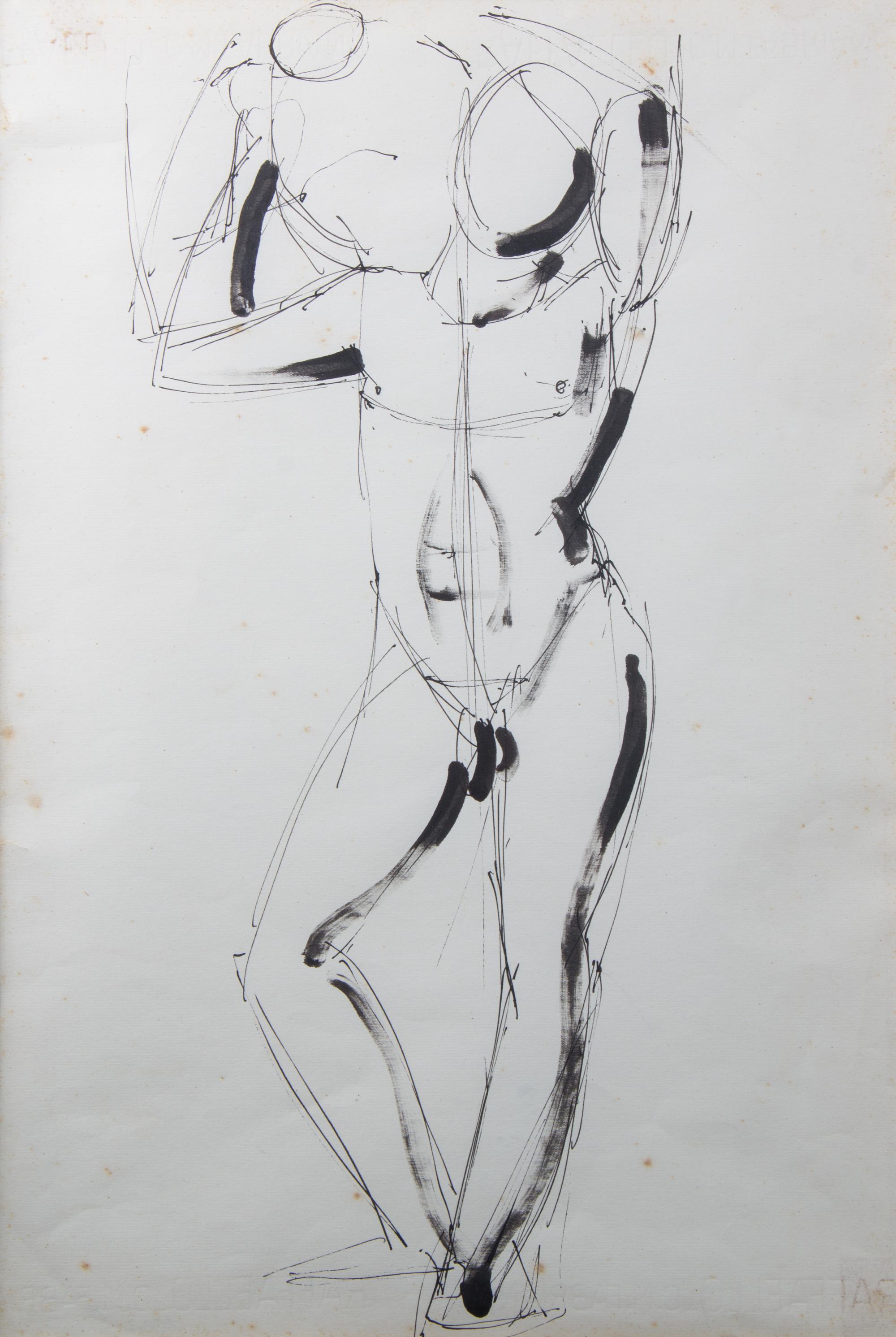 Kurt Craemer, (German, 1912-1961), A collection of four nude drawings.