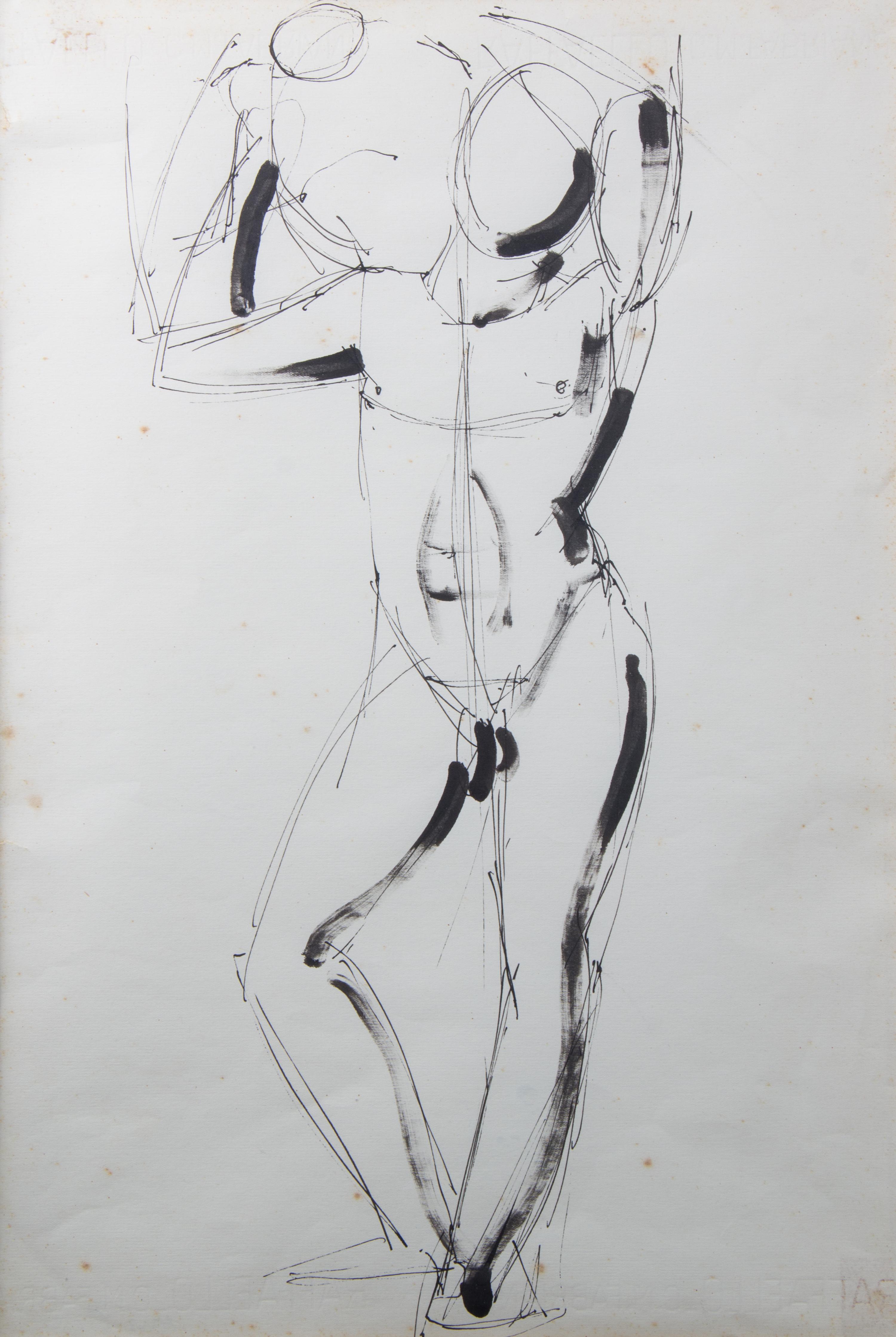 Kurt Craemer, (German, 1912-1961), A collection of four nude drawings.