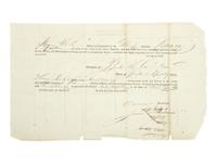[POLITICS] -- [AUTOGRAPHS]. Large collection of signatures from early 19th-cent. political figures.