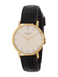 PATEK PHILIPPE, REF. 3512 18K YELLOW GOLD 'CALATRAVA' WATCH