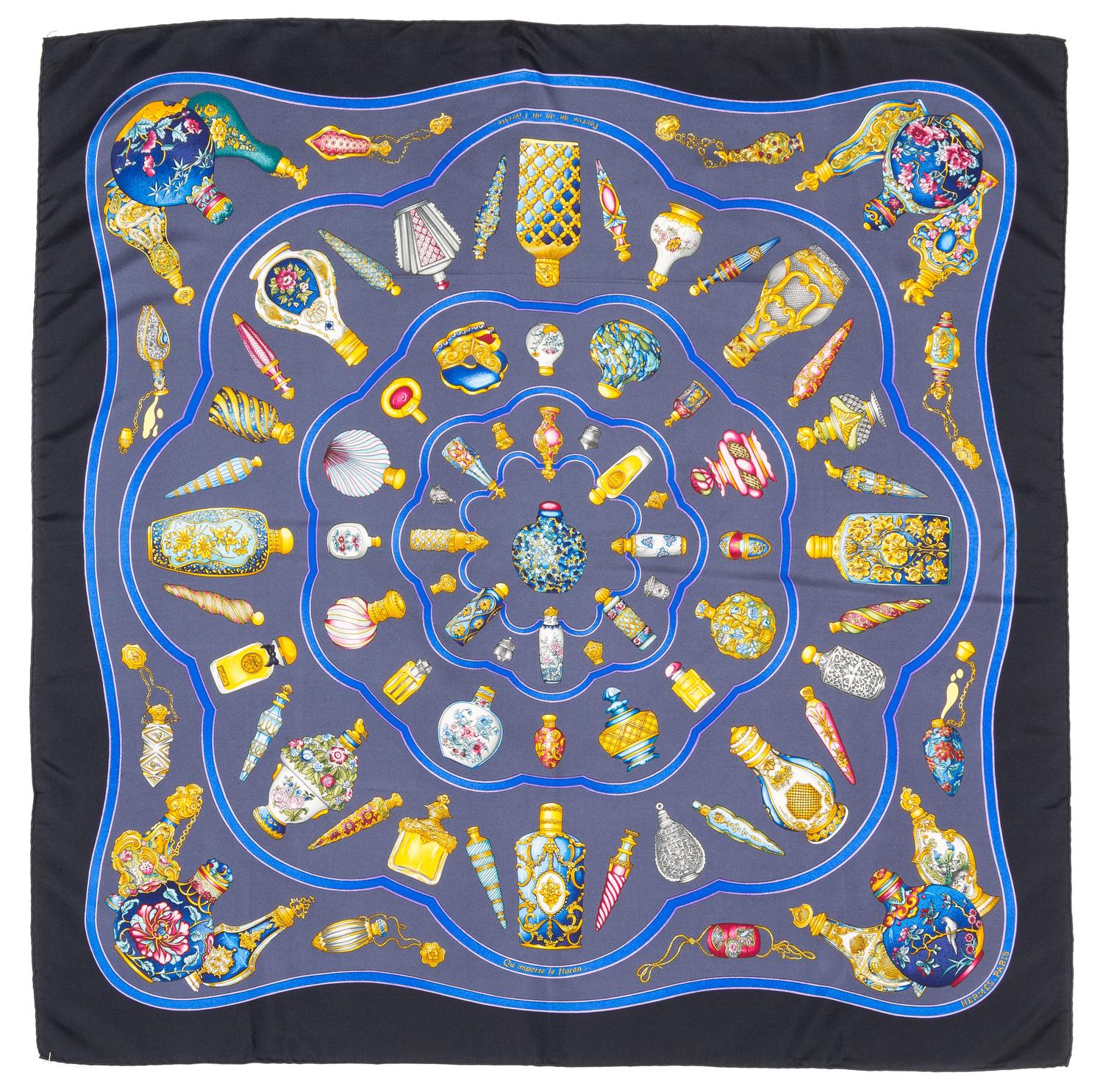 An Hermes 90cm Silk Scarf, 36" x 36".