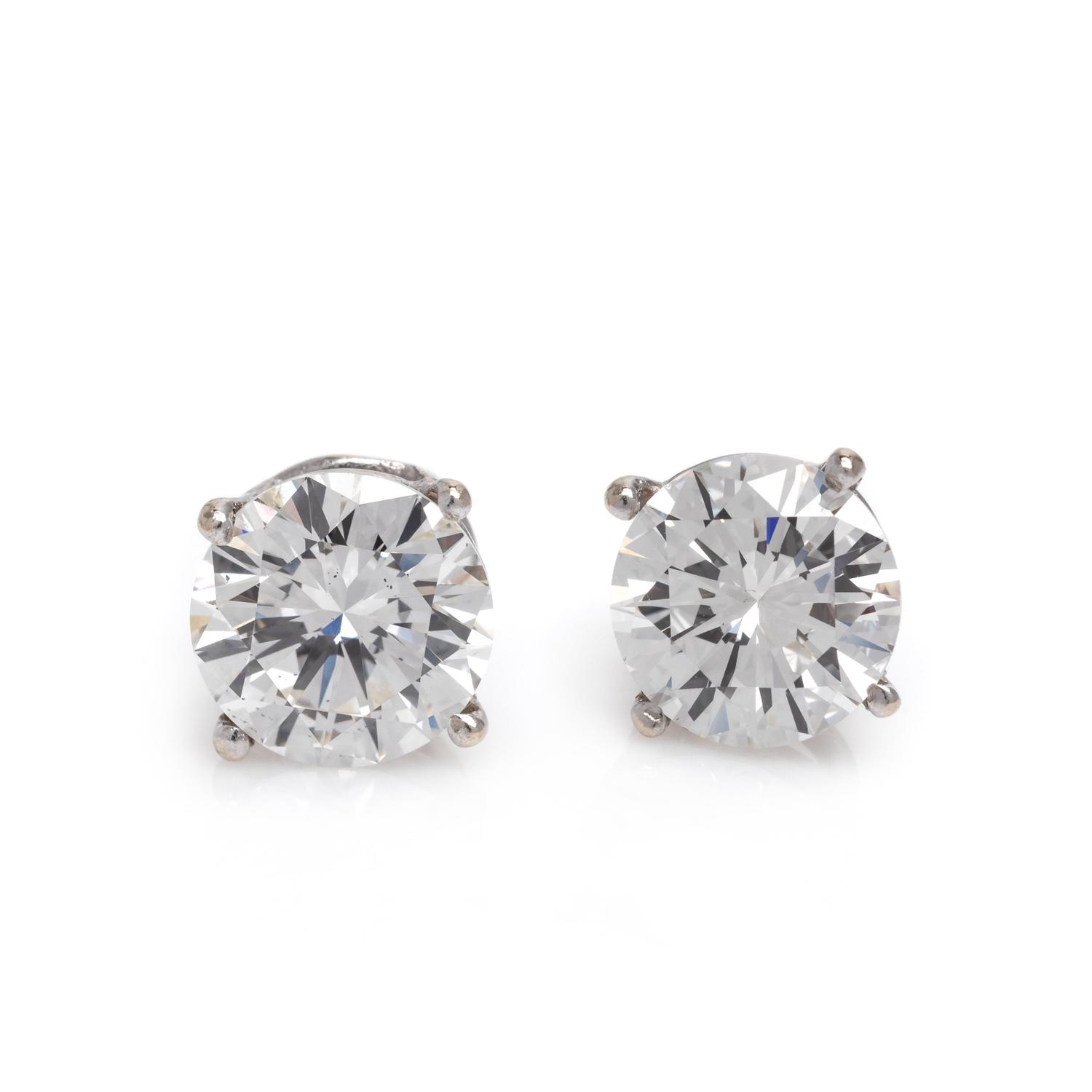 Diamond Stud Earrings