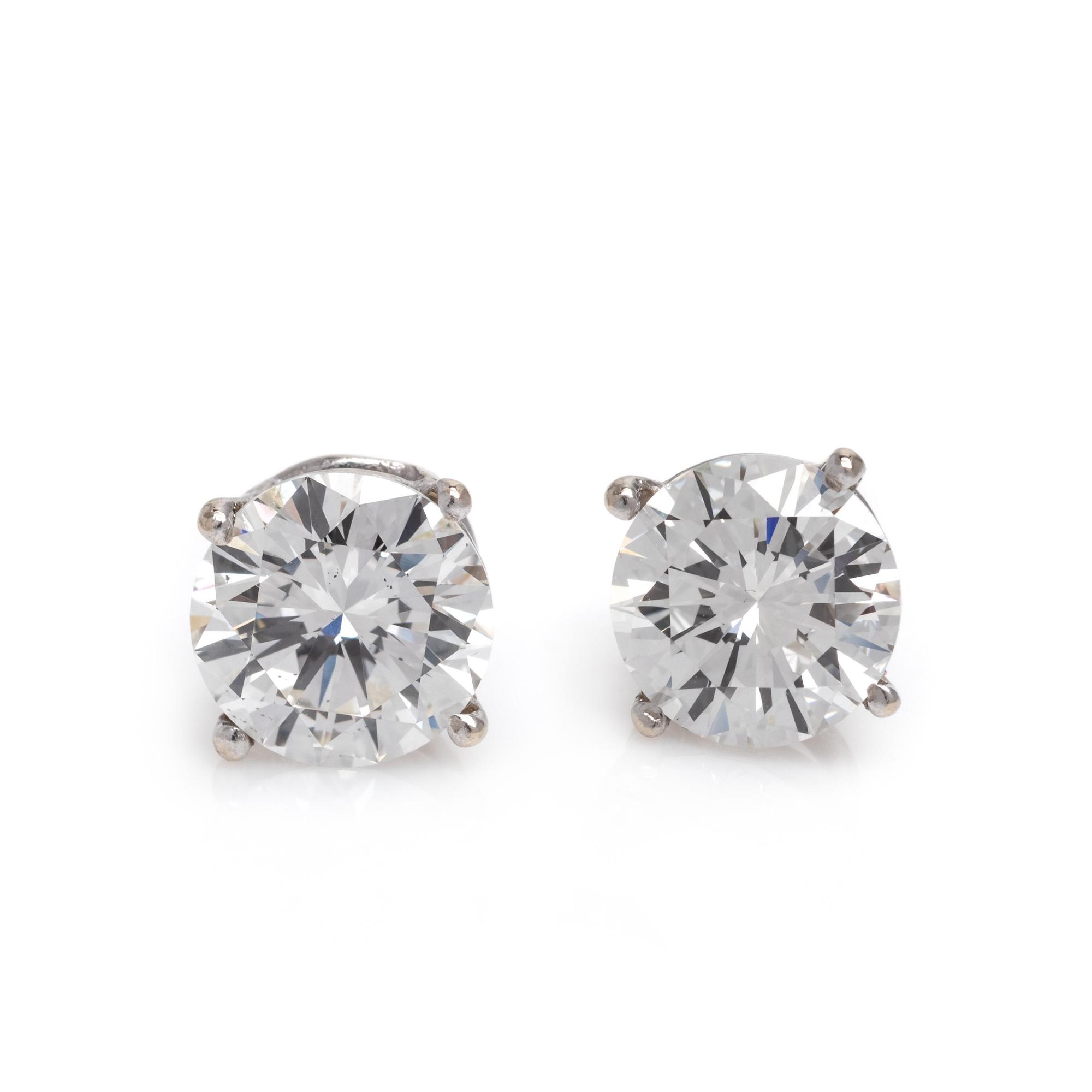 Diamond Stud Earrings