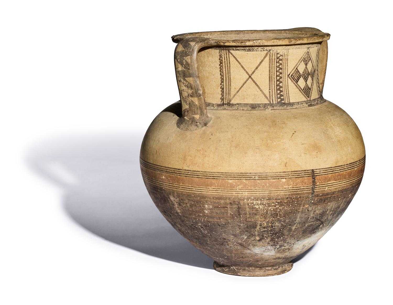 A Cypriot Bichrome-Ware Neck Amphora