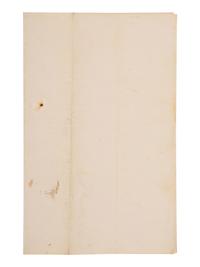 [CIVIL WAR]. Partly-printed document regarding the "final statements" for Private James Jones, Co. C, 77th Regiment, USCT. War Department, Adjutant General's Office. Washington, D.C., 10 June 1864.