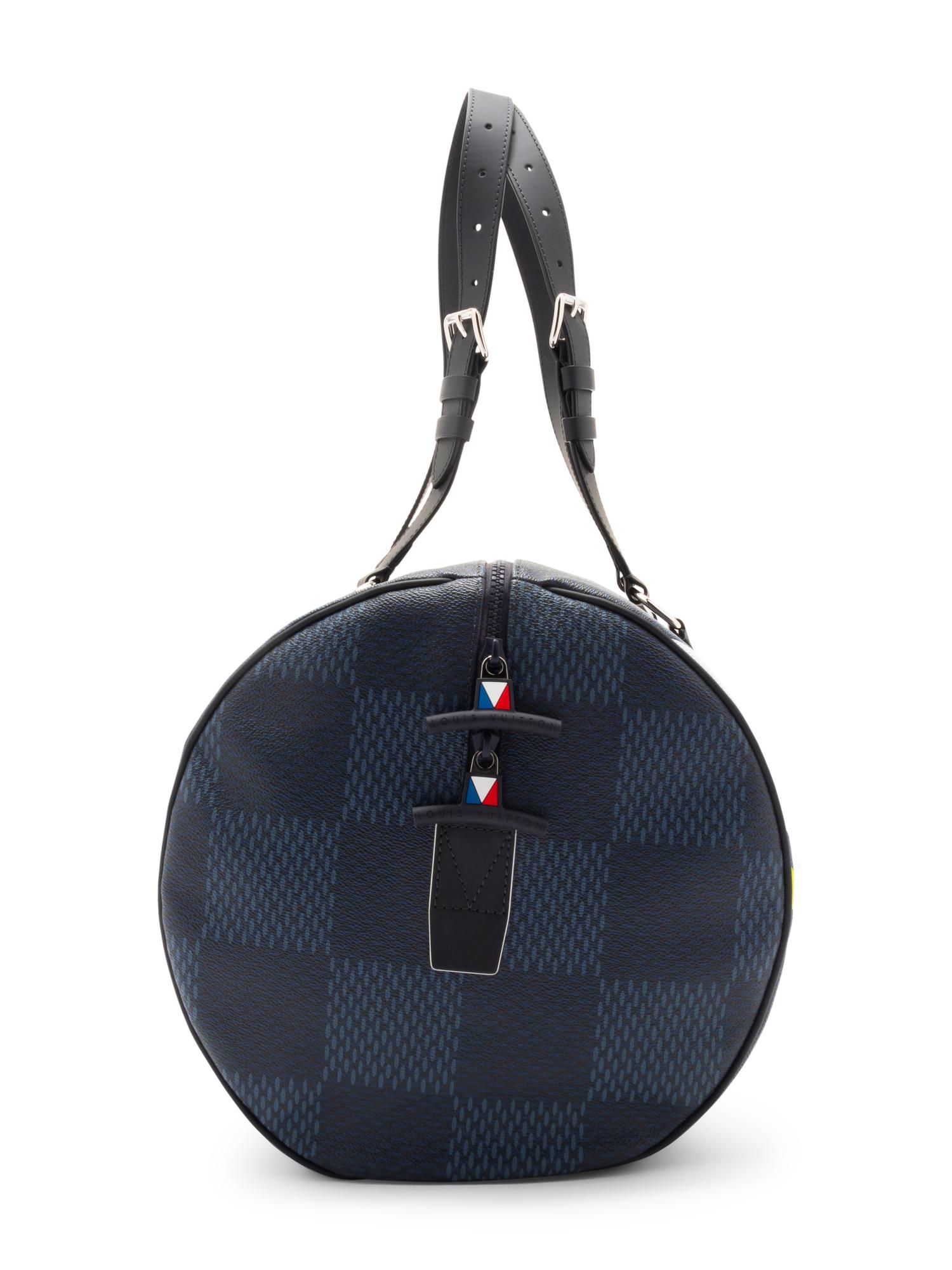 Louis Vuitton Sac Polochon 50 in Latitude Damier Cobalt, America's Cup, 2017