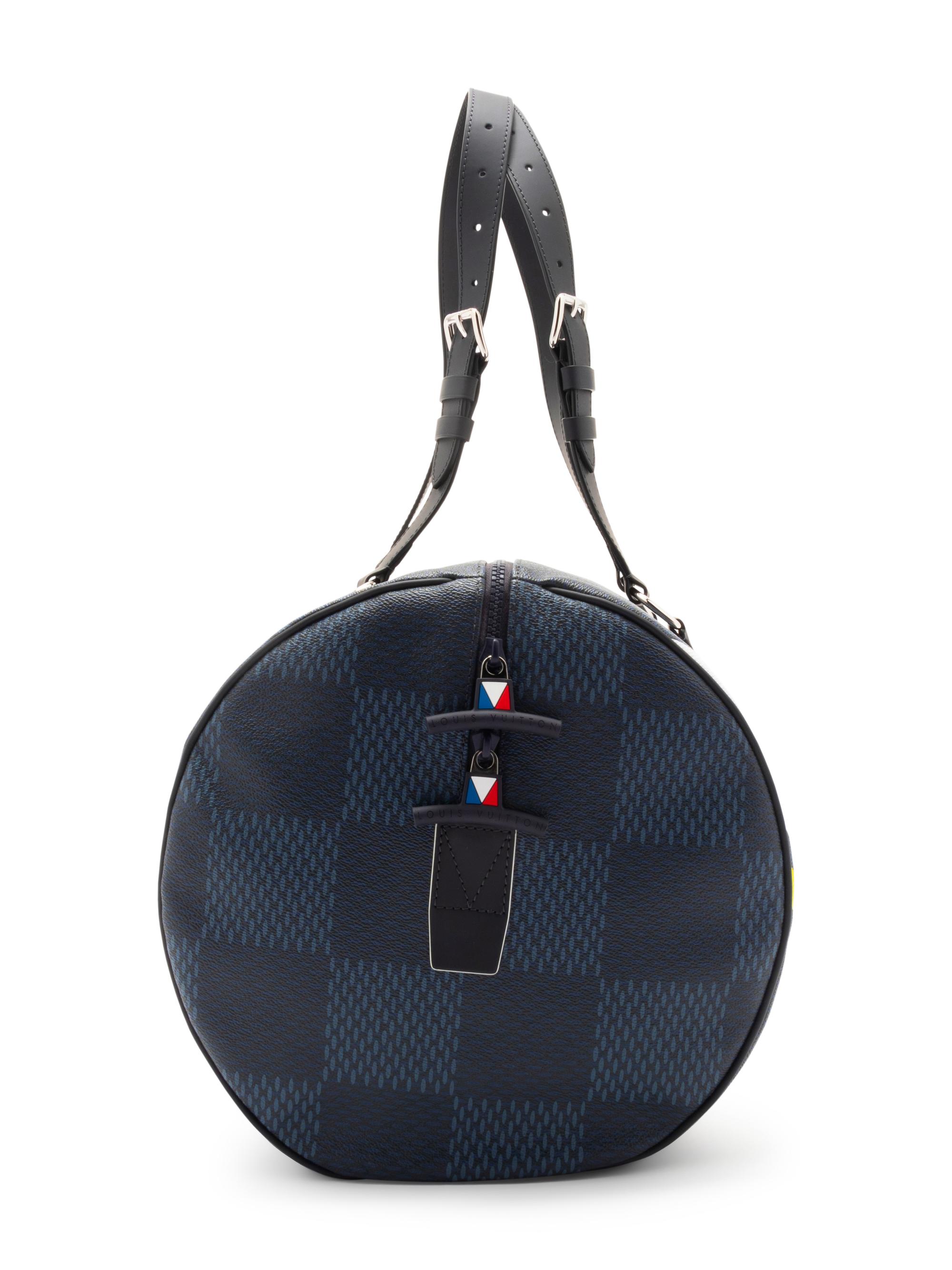 Louis Vuitton Sac Polochon 50 in Latitude Damier Cobalt, America's Cup, 2017