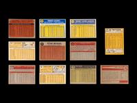 A Group of 11 1950s-1970s Hall of Fame Baseball Cards (Including Willie Mays),
