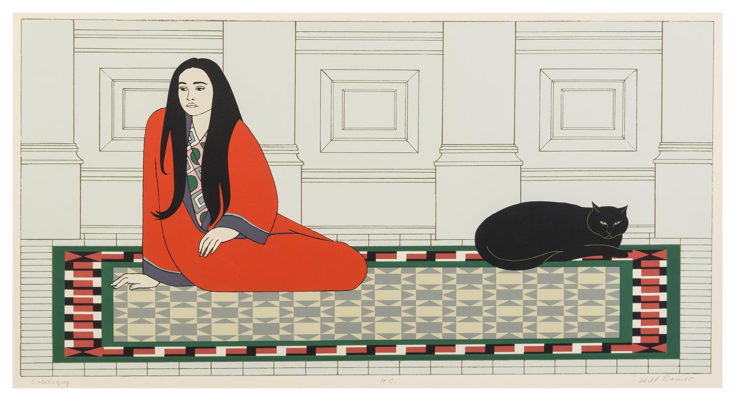 Will Barnett, (American, 1911-2012), Soliloquy, 1972