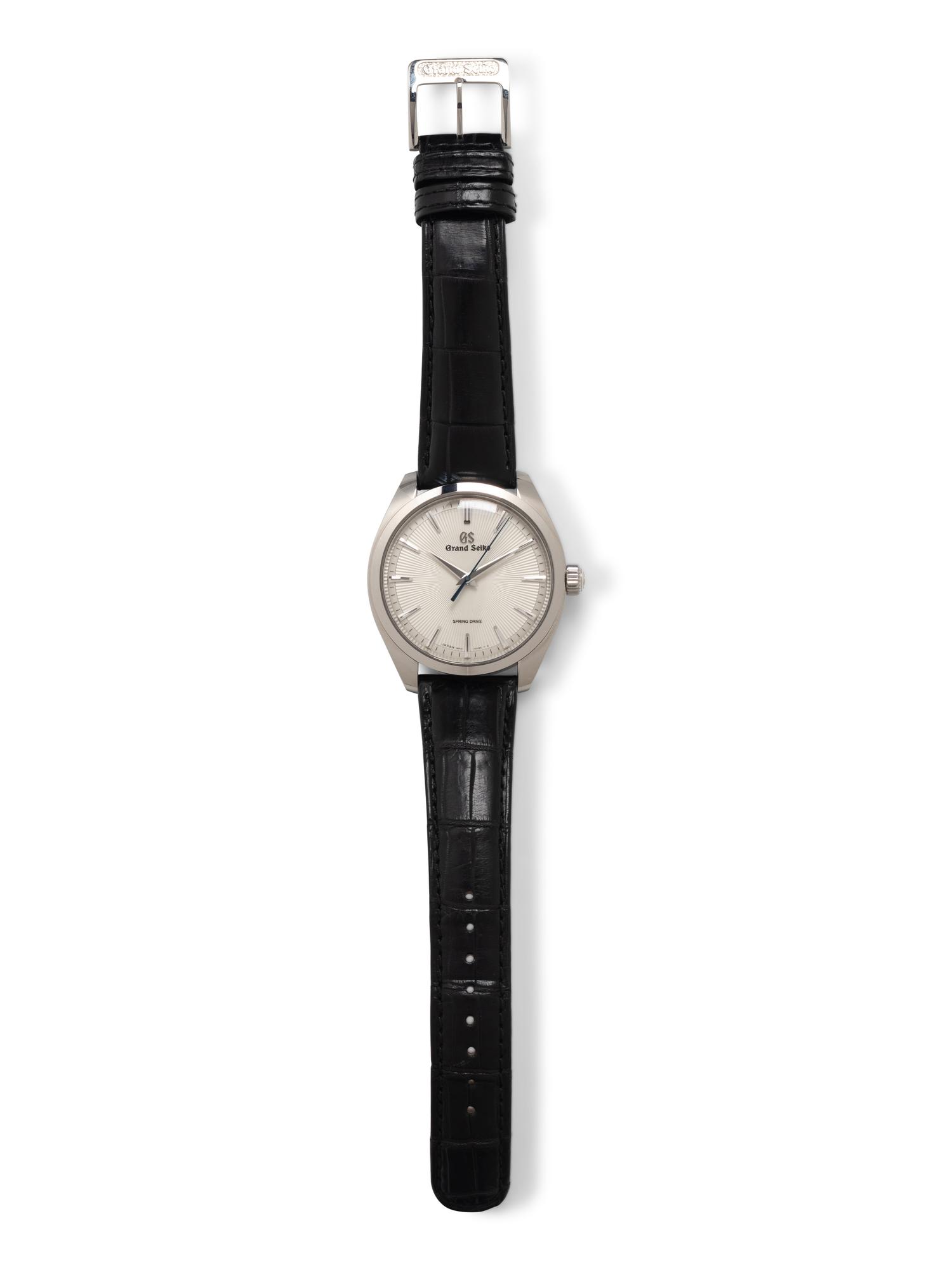 GRAND SEIKO, STAINLESS STEEL 'SPRING DRIVE' WATCH
