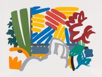 Tom Wesselmann (American, 1931-2004) — Still Life with Matisse and Johns (from Portfolio 90 ), 1993