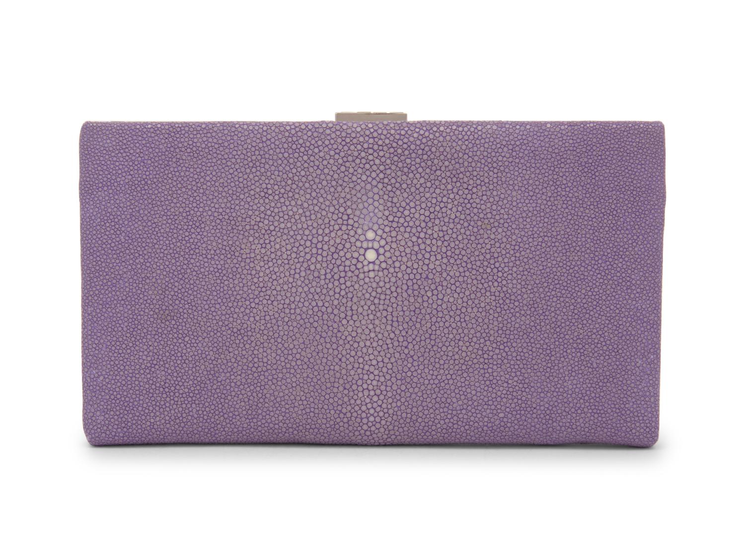 Judith Leiber Purple Stingray Clutch, 2000s