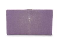 Judith Leiber Purple Stingray Clutch, 2000s