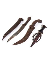 A Group of Daggers and Sheaths