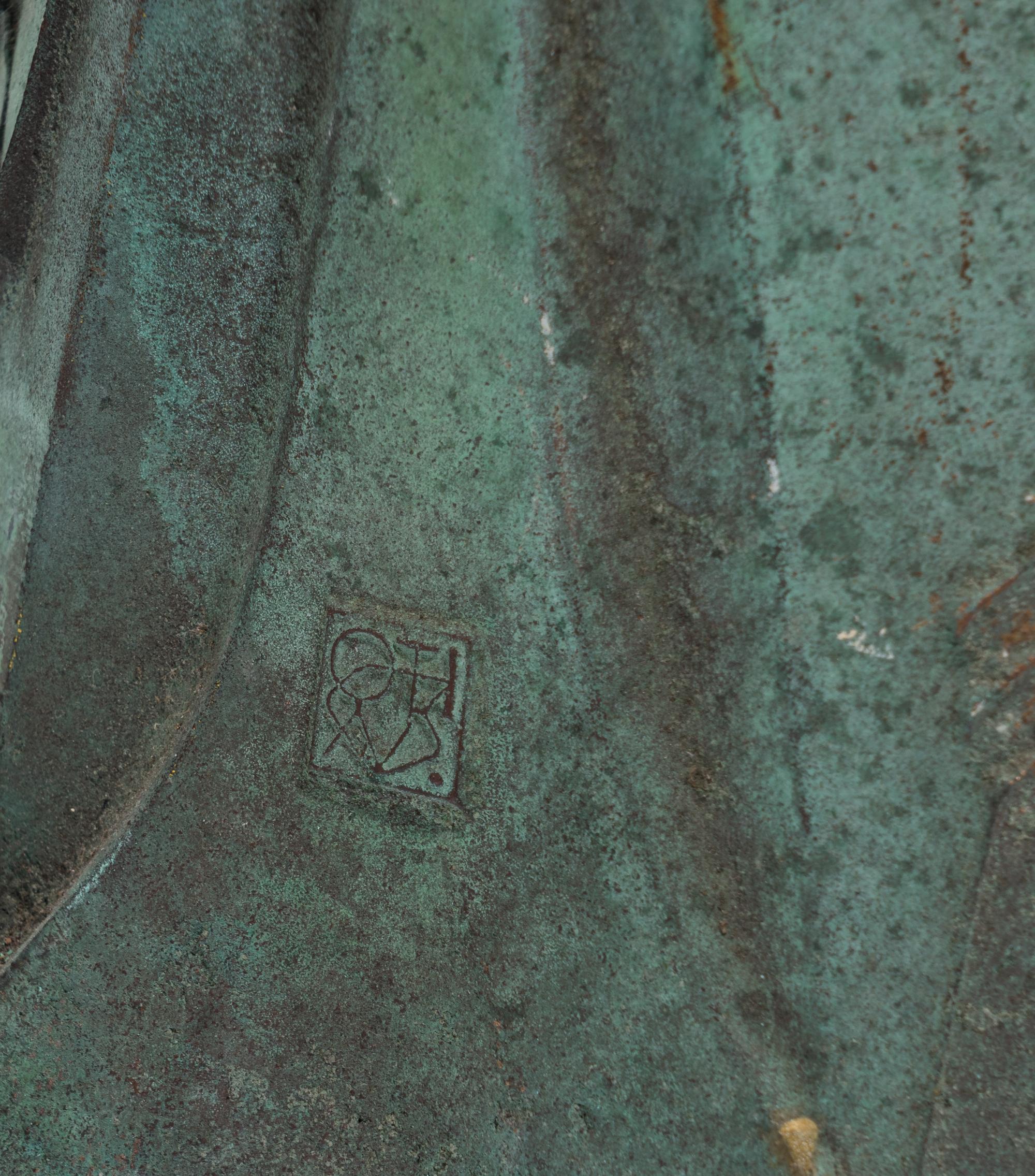 Cosanti Bronze Windbell, c. 1970 Acrosanti, USA