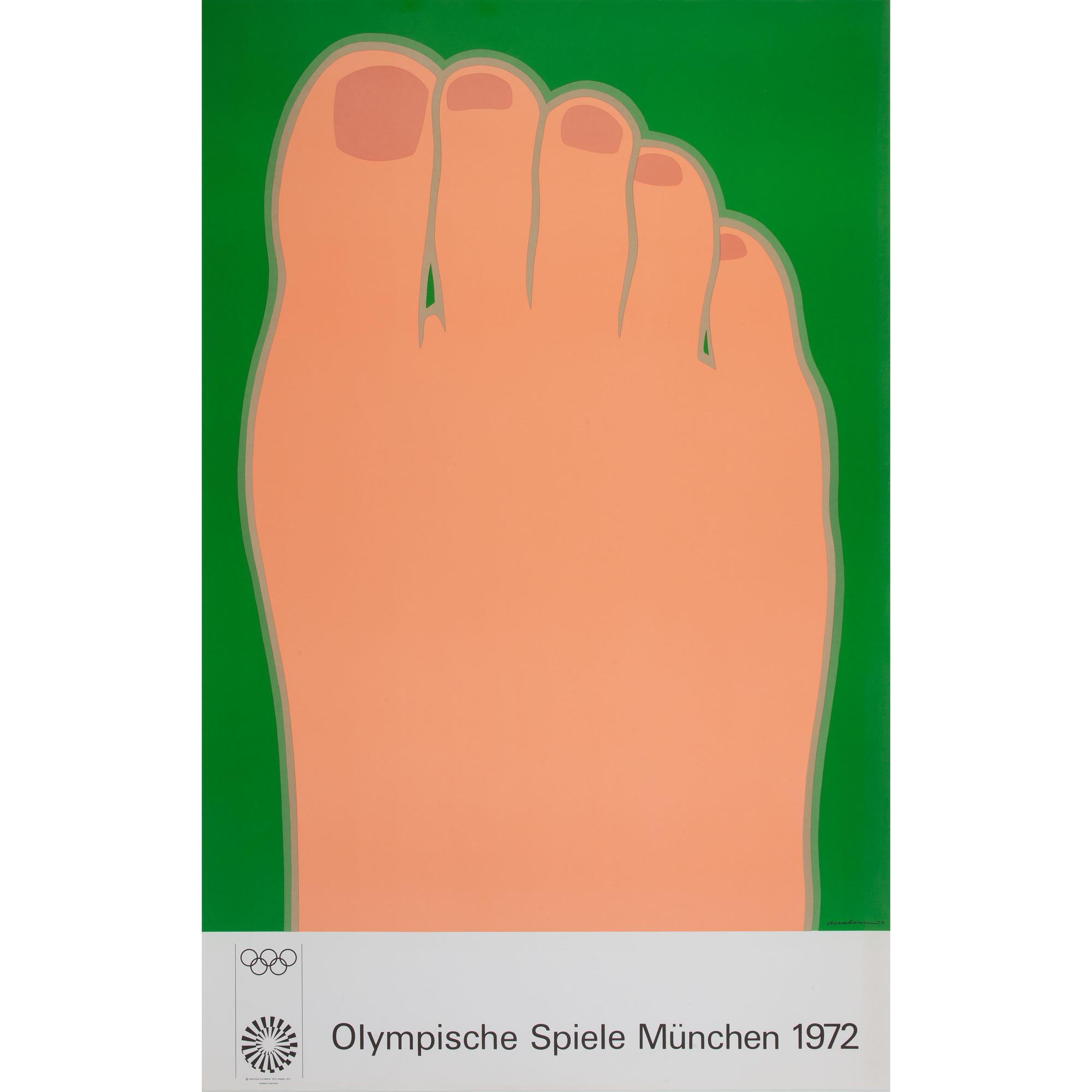 A Tom Wesselmann Poster for Olympische Spiele Munchen, 1972