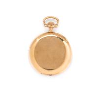 VACHERON CONSTANTIN, 18K YELLOW GOLD OPEN FACE POCKET WATCH