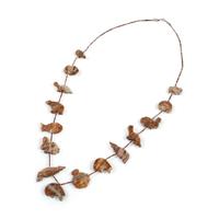 Zuni Single-Strand Fetish Necklace
