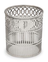 A Group of English and American Silver Table Articles