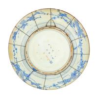 A Monumental Japanese Kutani Porcelain Charger