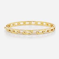 An 18K Yellow Gold Navarra Bangle Bracelet by Roberto Coin c. 2010